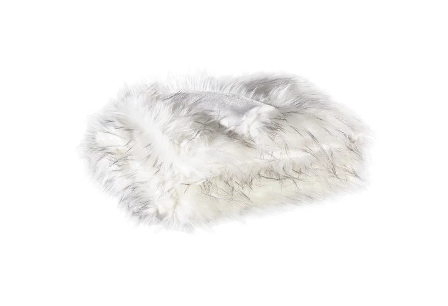 Throws Calisa White Throw by Signature Design by Ashley at Esprit Decor Home Furnishings